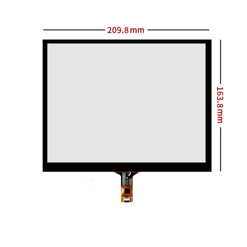 

New for 9.7" 210X164mm Capacitive Touch Screen + USB Adapter Board Set Plug And Play