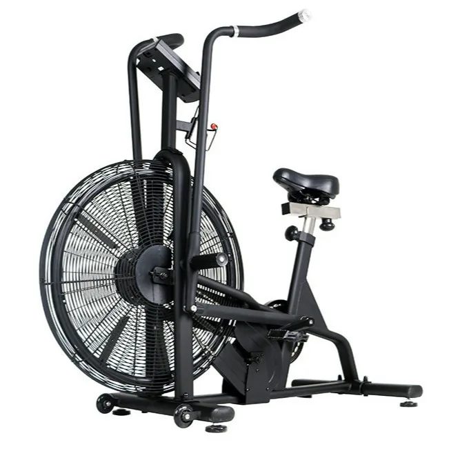 

Dual-Function Indoor Aerobic Fitness Air Bike New Commercial Gym Home Use Wind Resistance Spinning Exercise Bike Fans Car Owners