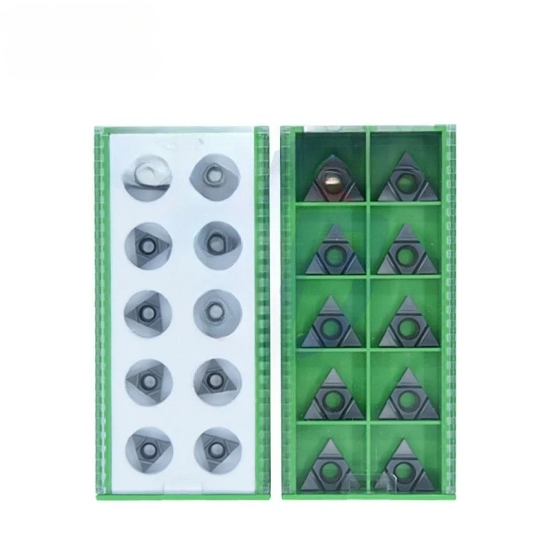 Chengdu Daoqin 60° Deep Hole Thread Milling Inserts, 11UIDC60 DD60 / 16UIDH60 DE60, for Whirlwind Milling