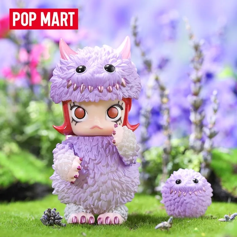 POP MART Molly x INSTINCTOY Erosion Molly Costume Series Blind Box Guess Bag Original Toys Doll Cute Anime Figure Ornaments Gift