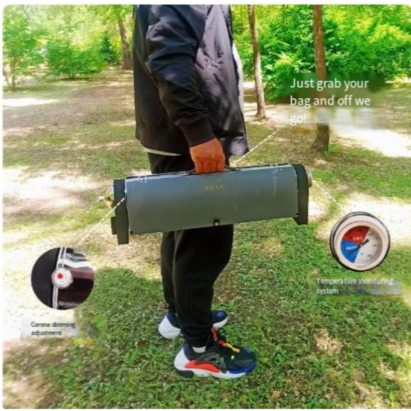 

Portable Smoke-free Camping Picnic Oven, Grill,,Solar Powered Barbecue Grill Outdoor Stainless Steel Solar Stove