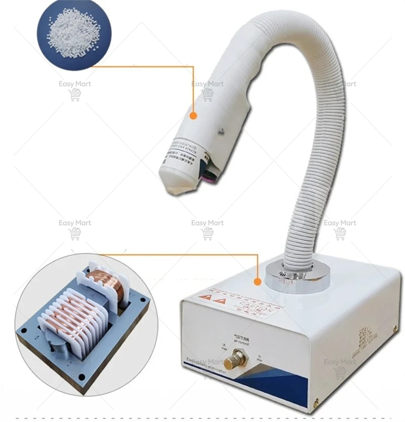 Photoelectric Induction Ion Industrial Static Eliminator Automatically Removes Static Electricity Dust Blowing Gun Blowing Dust