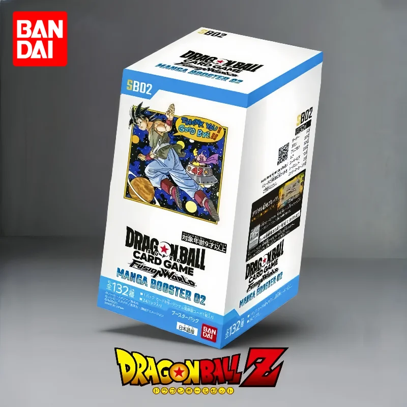 Paquete de Suplemento de Edición Japonesa del Juego de Cartas Coleccionables Dragon Ball TCG Fusion World, Manga Booster 02, Colección Temática de Cómics