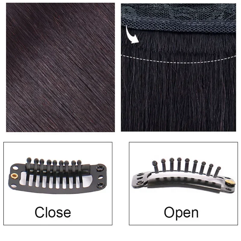 8x12cm 인모 에어뱅 여성용 헤어피스, 흰머리 가리개, 자연스러운 풍성한 커버, 회색머리 가리개, 합성모