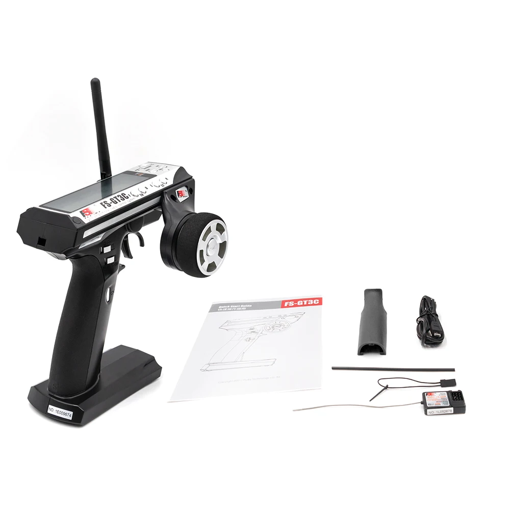 

Flysky FS-GT3C 2,4 ГГц 3-канальный пульт дистанционного управления ЖК-передатчик с приемником FS-GR3E для радиоуправляемой машины, лодки