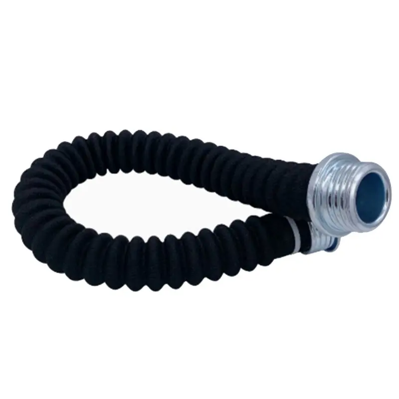 Daily sale Respirator Hose Tube Assembly 40Mm 2PCS Universal Thread Extension Hose, 20 Inch Black Pipe