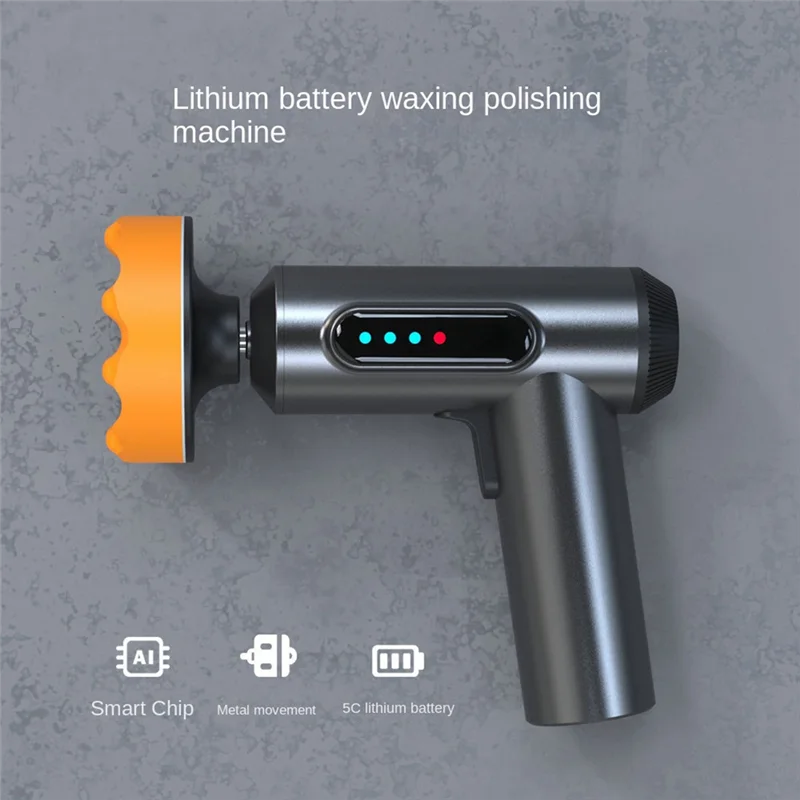 

A83I-Car Cordless Polisher Waxing Machine Grinder Car Detailing Scratch Repair Paintwork For Car Polishing Speed Adjustable