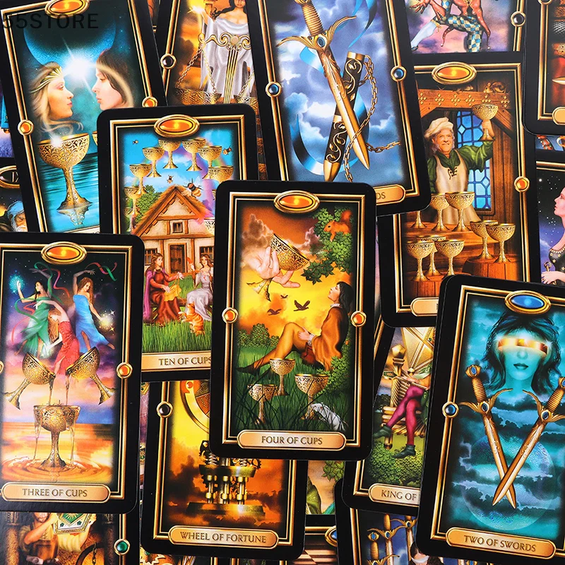 

Easy Gilded Tarot English board game divination prediction multiplayer game