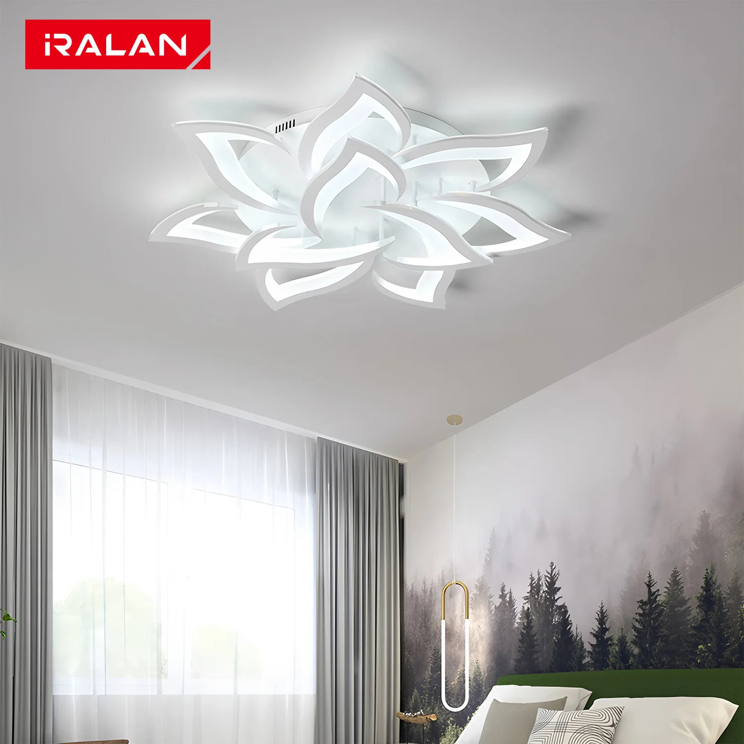 Led Petal Ceiling C…