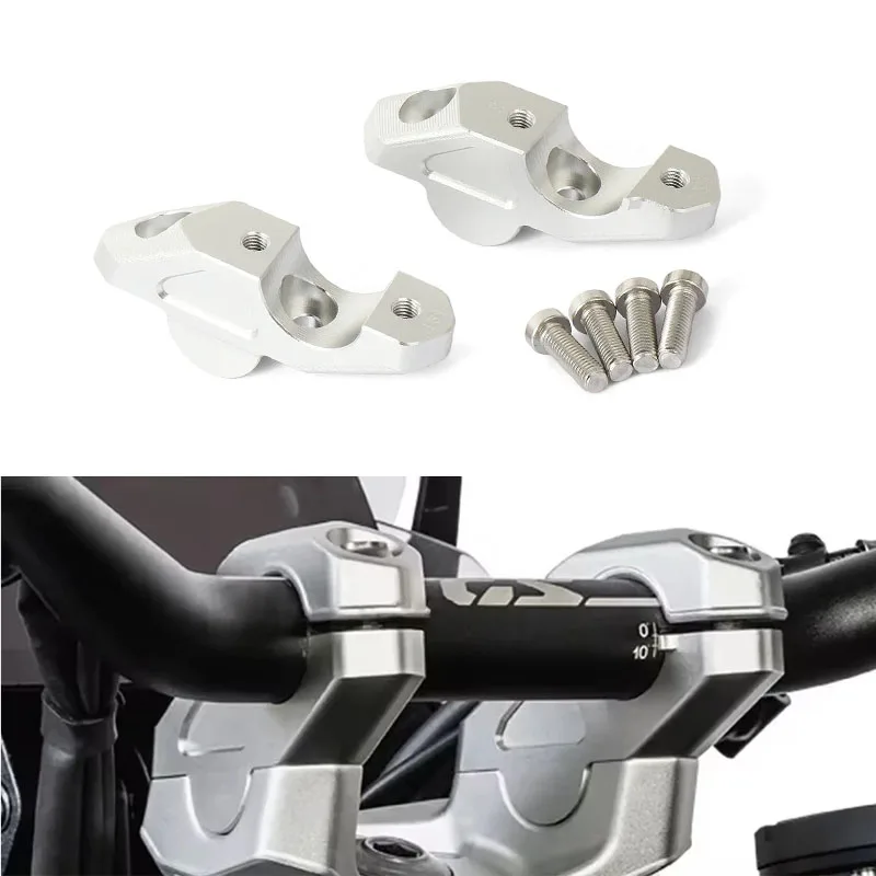 Handlebar Riser Kit Dirt Bike Items For BMW R1300 GS R1300GSA CNC Aluminum Handle Bar Mount Clamp Motorcycle Accessories