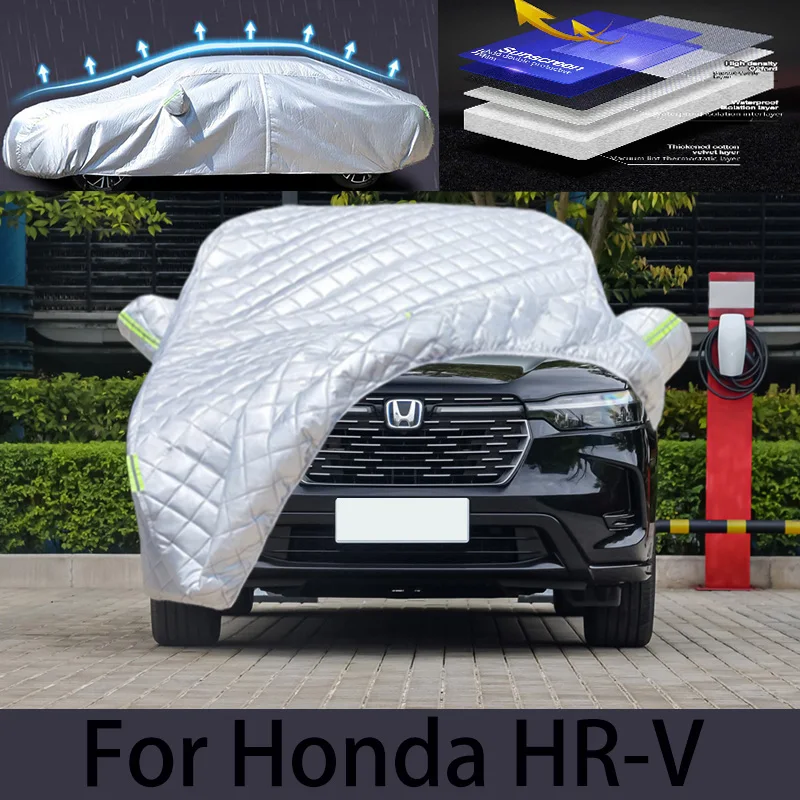 

For Honda HR-V Car hail protection cover Auto rain protection scratch protection paint peeling protection car clothing