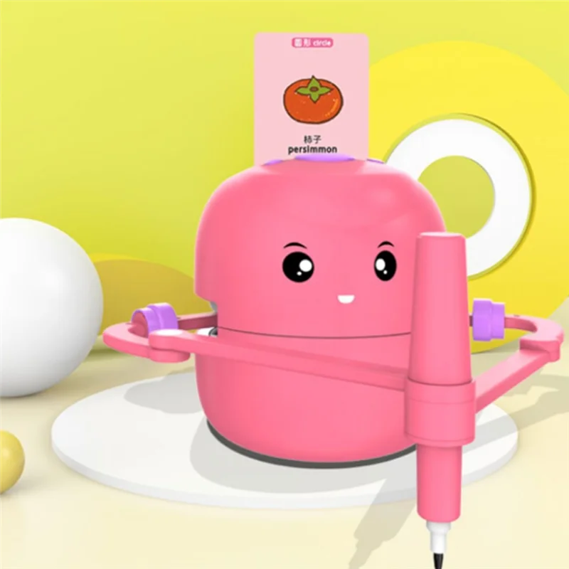 Compact Smart Drawing Robots Intelligent Painting Robot Kids Drawing For Children Birthday Gifts For GIRLS Early Green