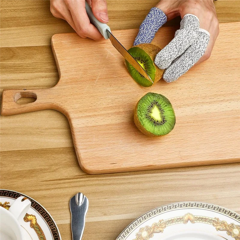 ベストピック 40 個指サック 耐切創プロテクター 耐切創指先 指スリーブ 再利用可能な指カバー 親指