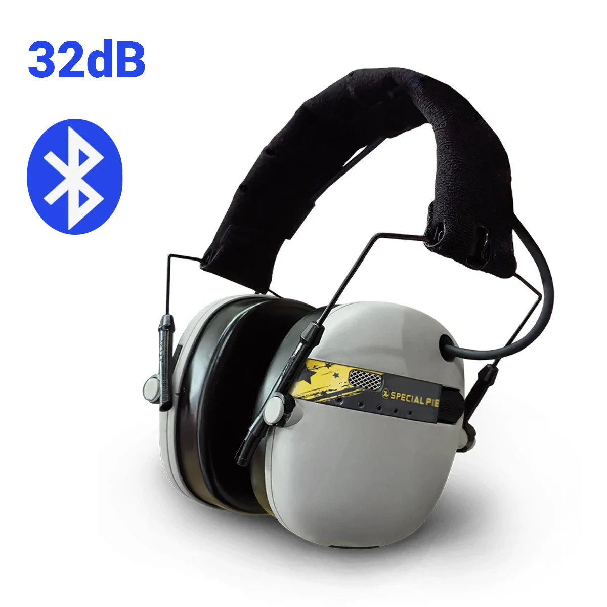 

Special Pie Shooting Earmuffs Tactical Noise Reduction Headset Outdoor Bluetooth Earmuffs Hearing Headset NRR 32dB
