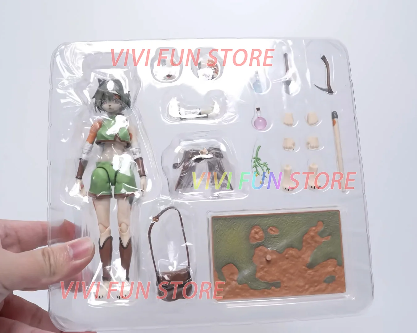 In Stock LADoTOYS ERA-002 TONIA TIGRIS HERBAL IST Ver. Model Toys Collectible 1/12 Cat Beautiful Girl MYSTIC LAND Furry Fandom - view 6