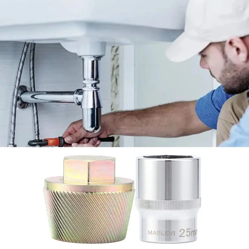 

2pcs Strong Grab Bathtub Drain Remover Plumbing Tools with Storage Case Water Threader Tool Multifunctional Compact