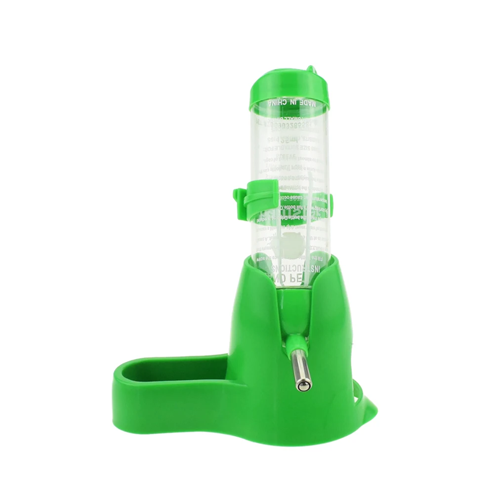 

125 ML Pet Feeder Hamster Water Bottle Holder Dispenser Eco friendly Easy Clean Non skid Automatic Feeding Supplies