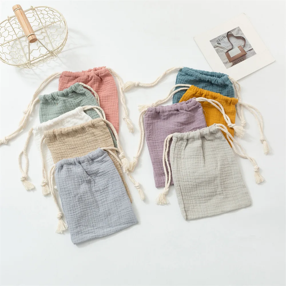 Regenbogen String Windel Tasche Niedlichen Cartoon Druck Baby Einweg Windel Lagerung Tasche Handtasche Baby Jungen Mädchen Trolley Hängen Tasche