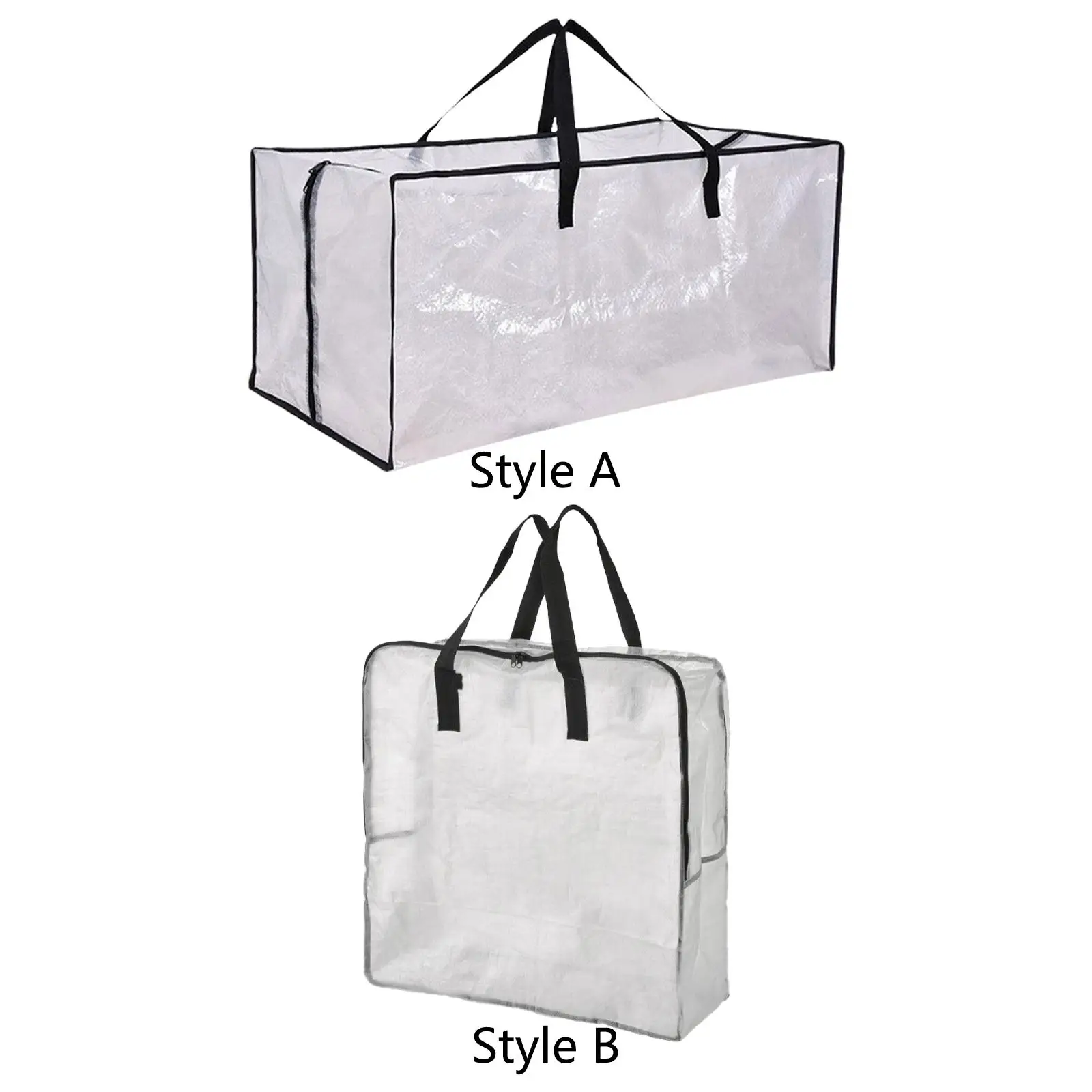 Large Moving Bag Storage Tote Portable Camping Accessories Moving Box Duffel Tote Bag for Backpacking College Travel Clothes