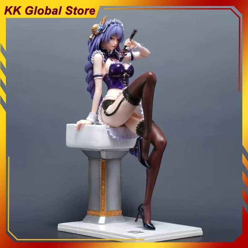 

42 см Новый Genshin Impact Аниме Фигурка Raiden Shogun Периферийные устройства Красивая девушка ПВХ Модель Статуя Украшения Подарки на день рождения Игрушки