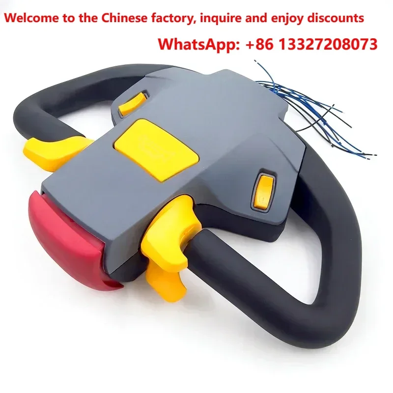 T200 Tiller Head Control Handle for Nuoli Warehouse Electric Stacker, Electric Stacking Forklift Control Handle Assembly