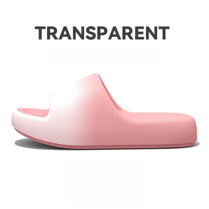 Paar-Stil Frühling und Sommer Trendige Farbverlauf-EVA-Slipper mit weicher, dicker Sohle, bequem und modisch, für drinnen, Badezimmer, draußen, lässig, vielseitig, für Männer und Frauen – Detail 5