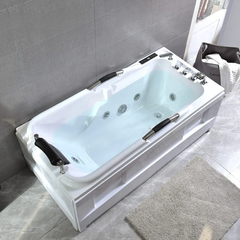 

Small apartment constant temperature surfing five-piece bathtub household independent thermal insulation Internet celebrity
