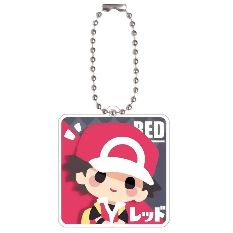 Pokemon Gift Ash Ketchum Keychains Marnie Brock Piplup Dawn Kieran Serena Diy Acrylic Action Toy Figure Anime Collection Pendant