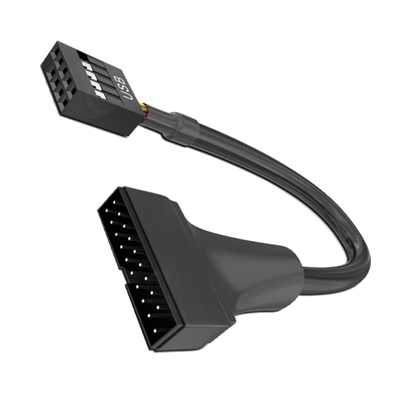 كابل محول USB إلى 2.0 لسهولة دمج لوحات USB 19pin الجديدة N2UB