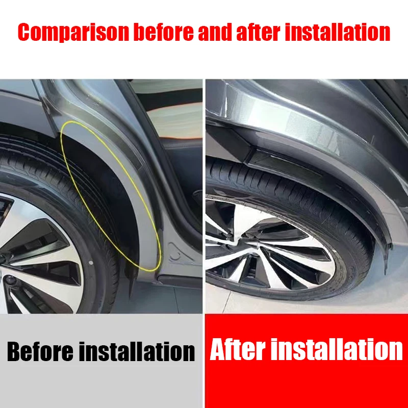 Car rear wheel lining mudguard leather exterior protective parts For CHERY Tiggo 7 Pro Max 2024 2023 2022