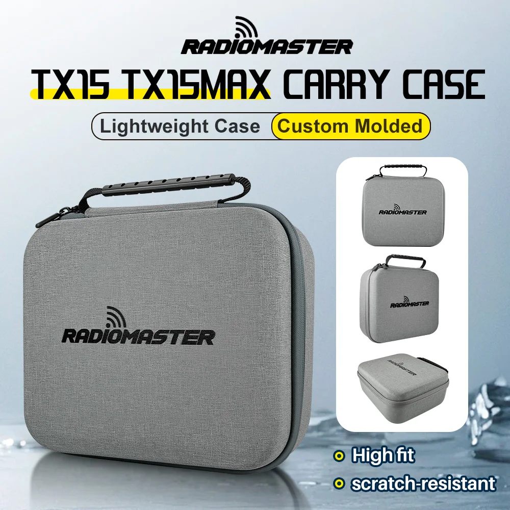 

RadioMaster Radio Case TX15 Protective Carrying Cover Compatible with TX15 and TX15 MAX Radio Controllers FPV RC Accessories