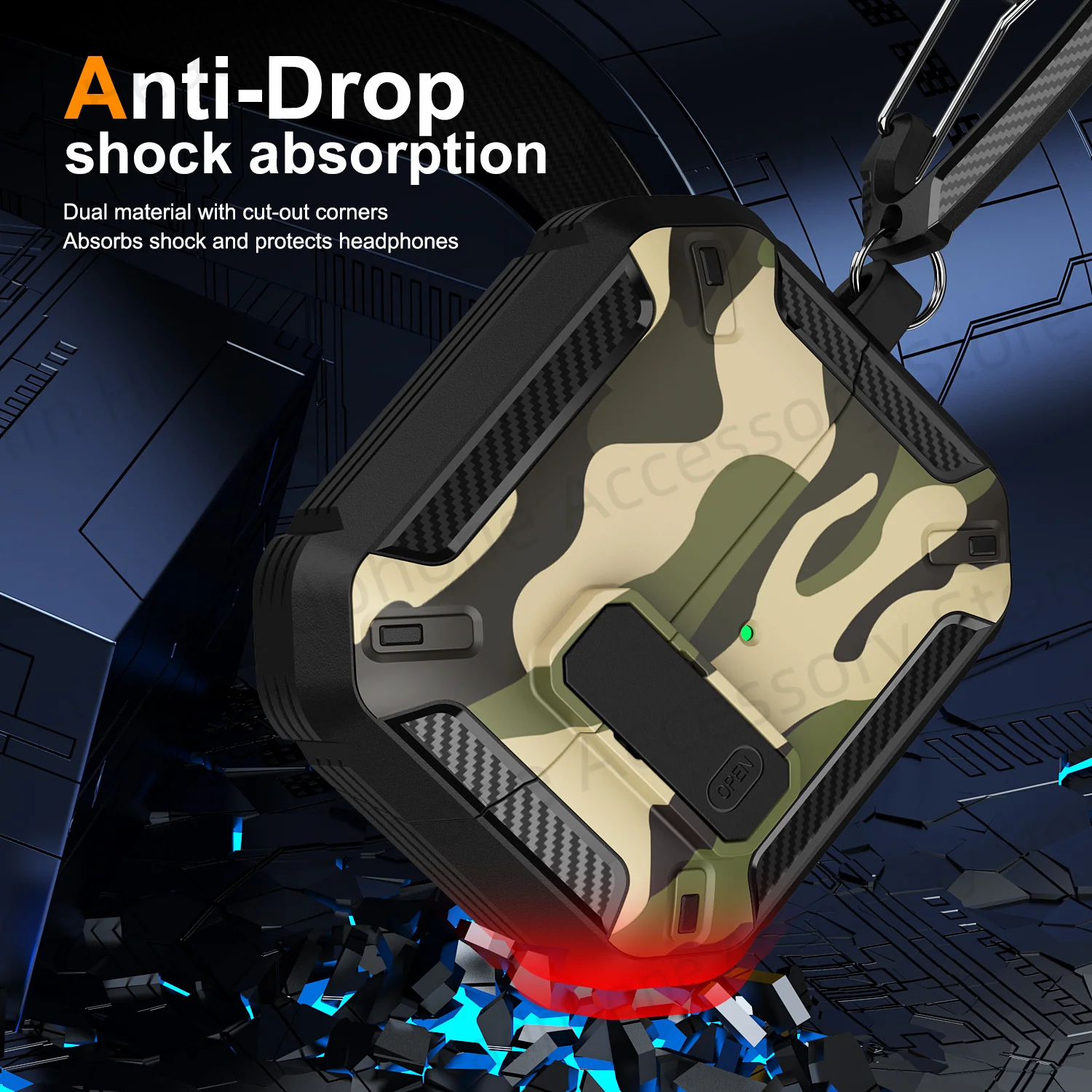 غطاء حماية لسماعات الأذن لهاتف سامسونج Buds3 حافظة حماية من الخدش لهاتف سامسونج جالاكسي Buds3 Pro Buzz 3 Pro