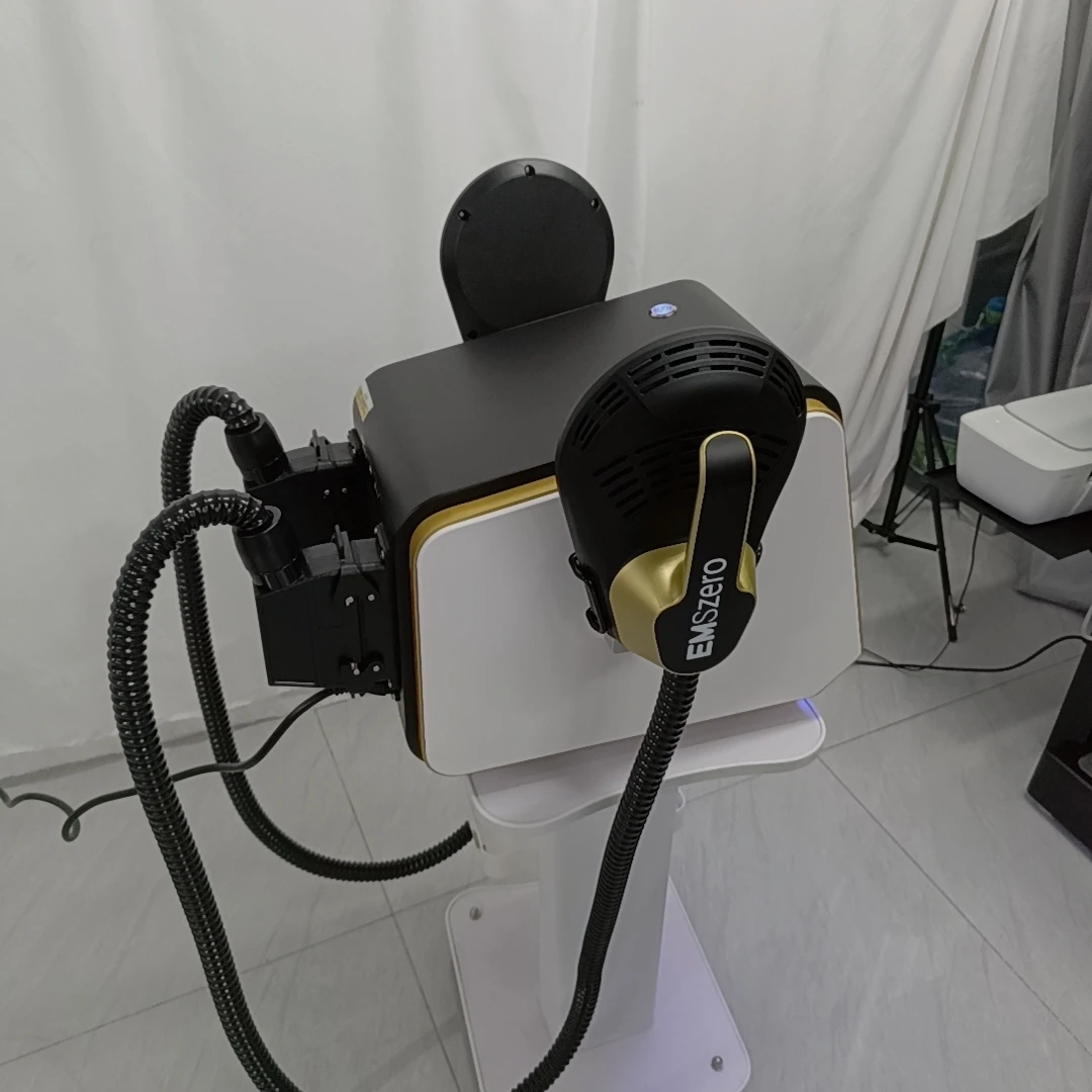 EMSZERO para esculpir el cuerpo 15T HI-EMT RF | Estimulador muscular con 12 programas | Para entrenamiento de pérdida de peso en casa/gimnasio