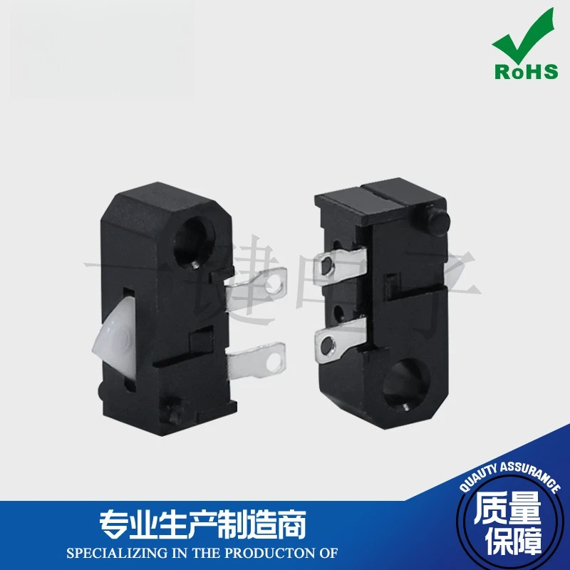 50Pcs/Lot Limit Switch Reverse Flash Door Double Check Point Motion Micro Detection Button Electronic Equipment Accessories