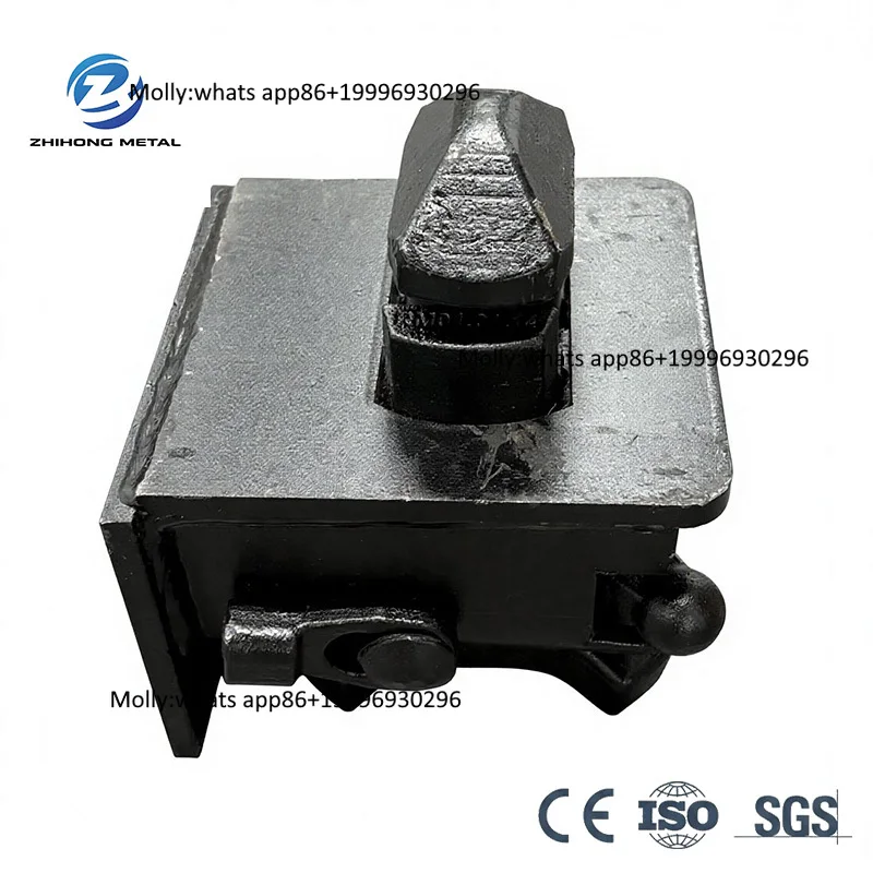 ISO Standard Heavy Duty Trailer Twist Lock for Container Chassis Forged Steel 38mm Pin Diameter Retractable Design Anti-rust