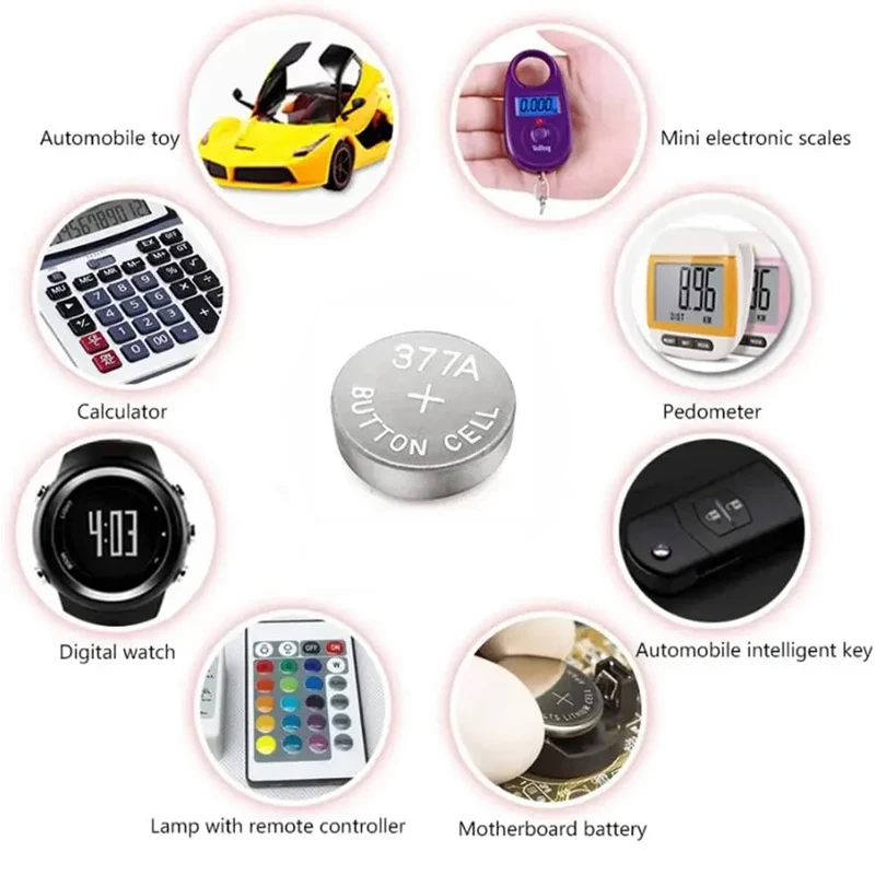 2-50 قطعة 18 مللي أمبير AG4 LR626 بطارية ساعة قلوية 377 SR626 177 626A 377A CX66W لمفتاح لعبة آلة حاسبة ساعة اللوحة الأم عداد الخطى