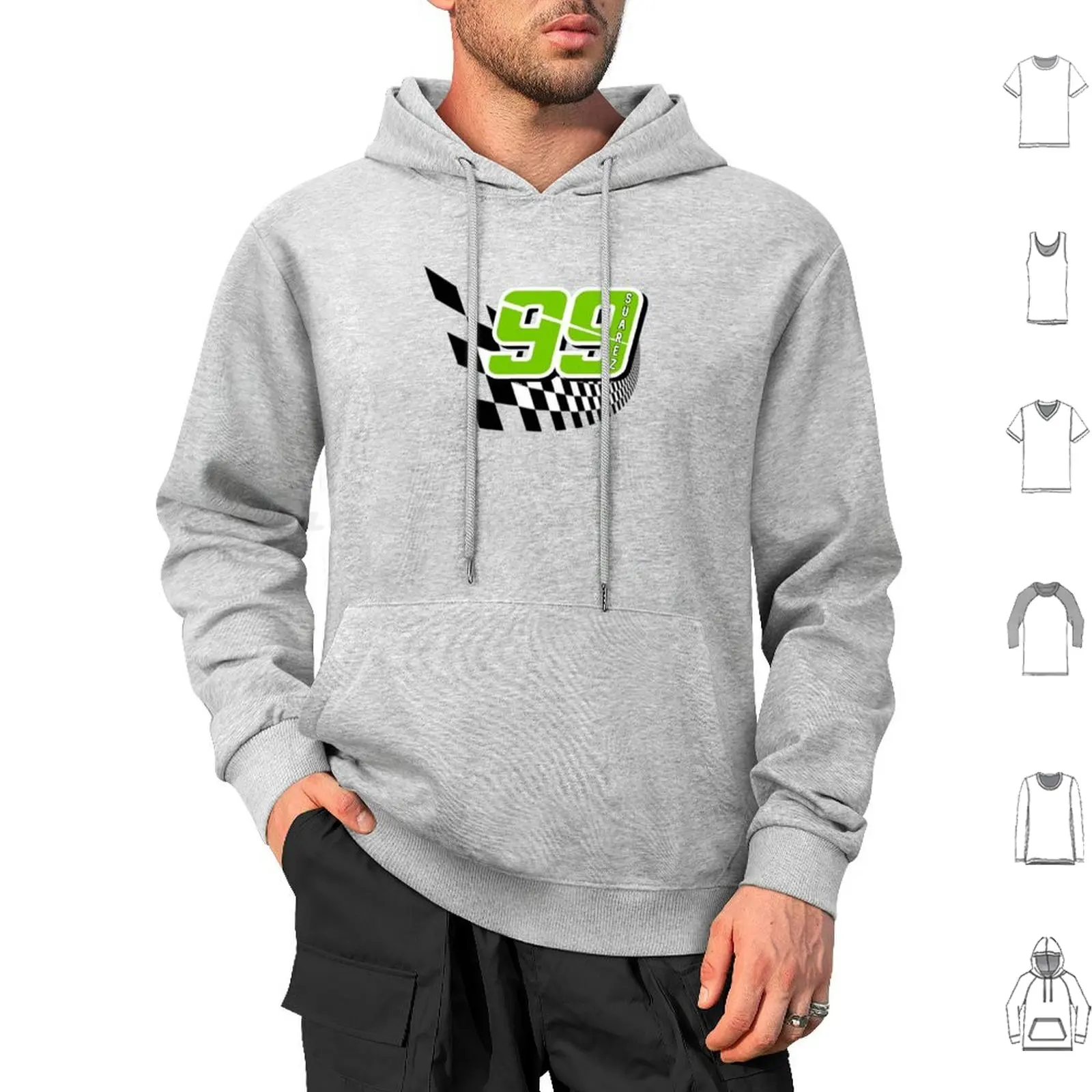 Daniel Suarez In Checkers sudaderas con capucha de manga larga Daniel Suarez 99 Trackhouse Auto Racing Stock Car Racing Race Car Driver