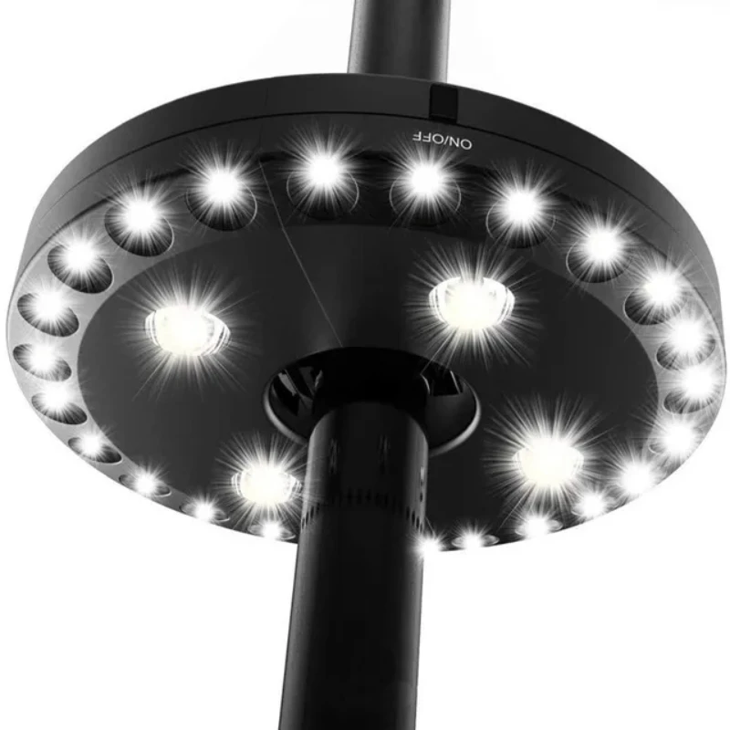 28 Led Patio Umbrella Light for Parasol Beach Umbrella 3 Brightness Modes for Garden Camping Tents Indoor Outdoor Lighting image 6