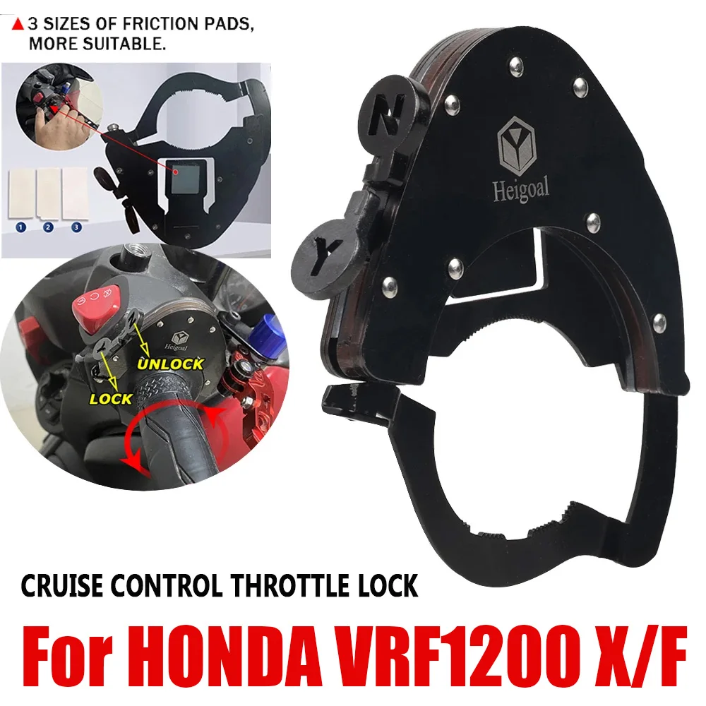 

Для HONDA Crosstourer VFR1200X VFR 1200F VFR 1200X/F аксессуары круиз-контроль руль мотоцикла блокировка дроссельной заслонки помощь