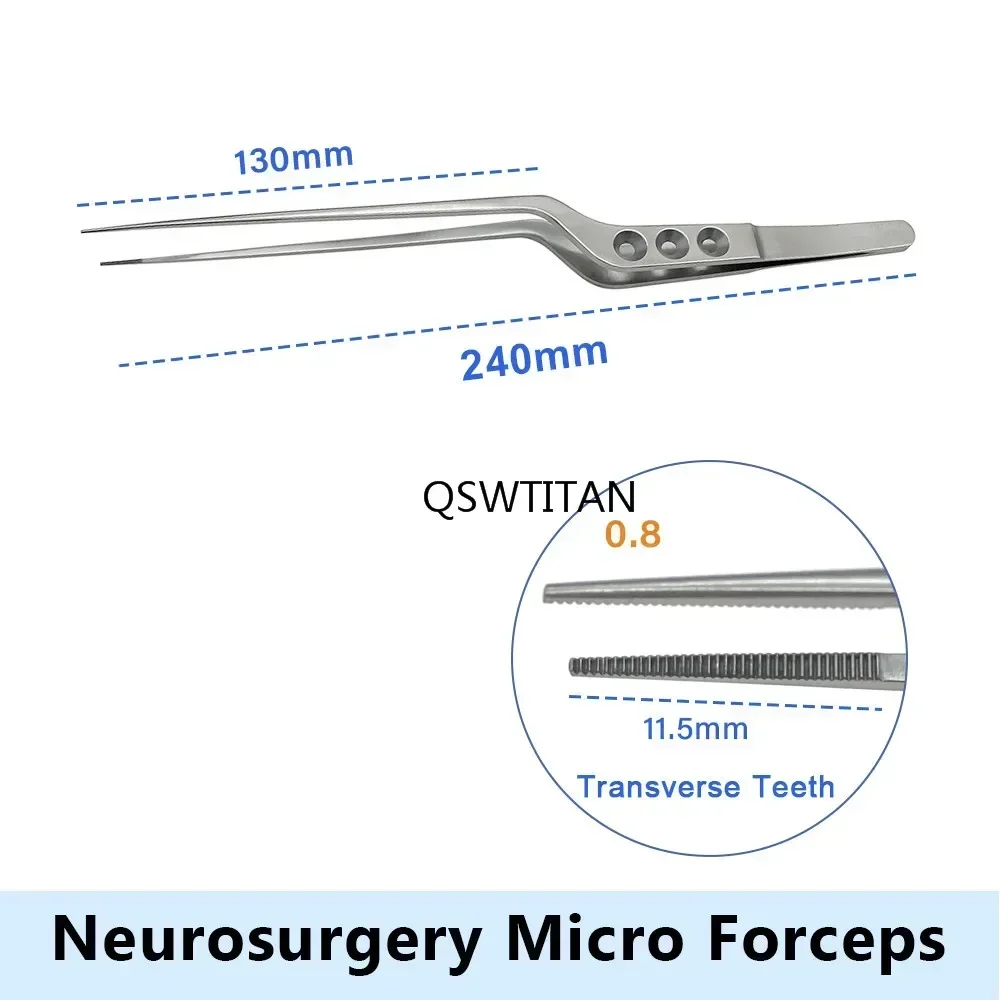 เครื่องมือผ่าตัดระบบประสาท คีมจับเนื้อเยื่ออ่อน สำหรับตัดโพลิปและเนื้องอก รุ่น Z คีมจับขนาดเล็กสำหรับการผ่าตัดจุลศัลยกรรม
