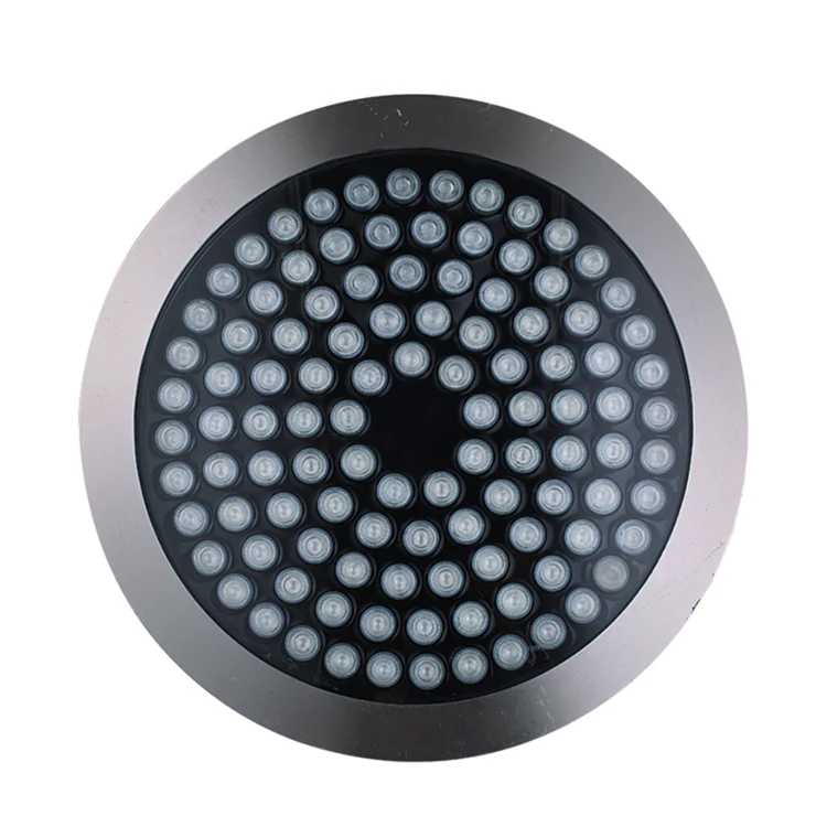 High Quality IP68 Lamps Warm White Stainless Steel Lamps 72w Dmx High Power Led Underwater Light Pool Lights