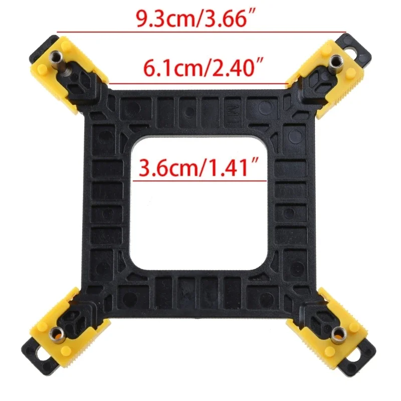 وحدة المعالجة المركزية برودة حامل قابل للتعديل برج المبرد قوس قاعدة لوحة الكترونية معززة إنتل LGA1366/1700/1200/115X اللوحة الأم جزء الكمبيوتر