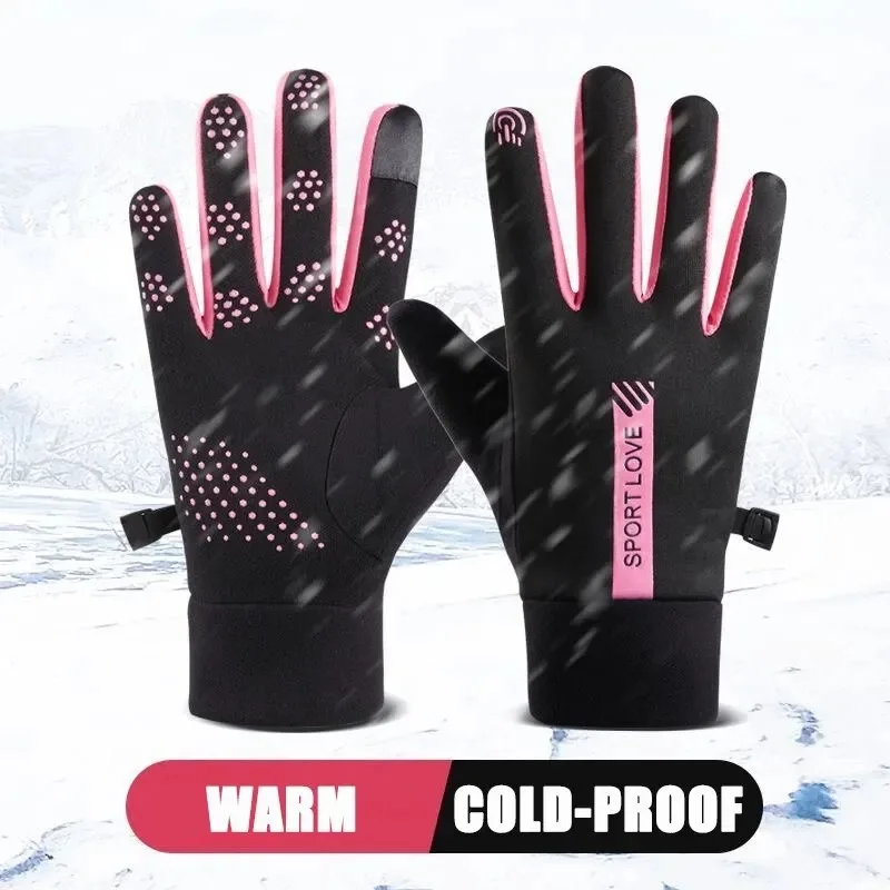 

Winter Sports Warm Gloves Touch Screen Skiing Gloves Water Resistant Windproof Womens Autumn and Winte Outdoor Sports Gloves
