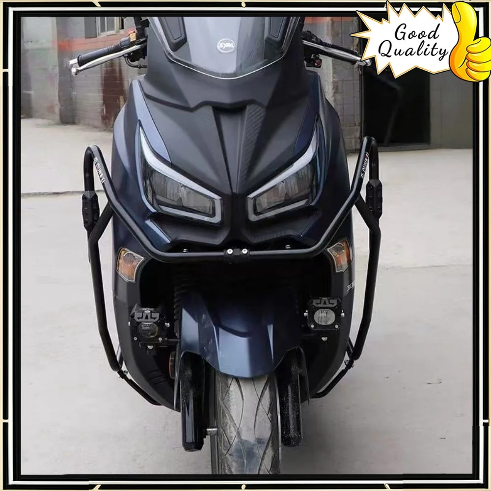 

For SYM Cruisym 300 joymax Z300 modified reinforced thickened insurance bumper anti-collision and anti-fall bumper accessories