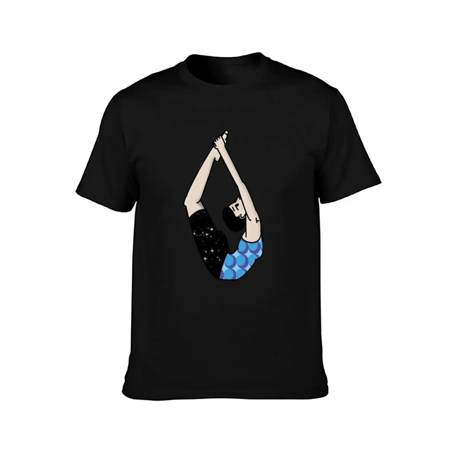 Bow Pose T-Shirt Lightweight Casual Summer T-Shirt