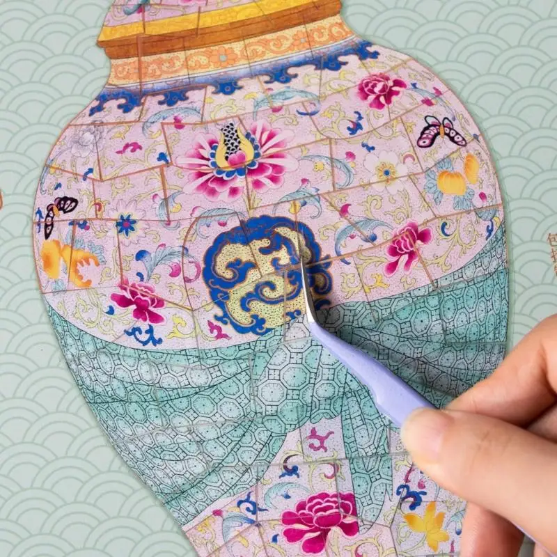 

Fade Resistant Antique Miniature Scene Sticker Historical Pattern For Journal H8WD