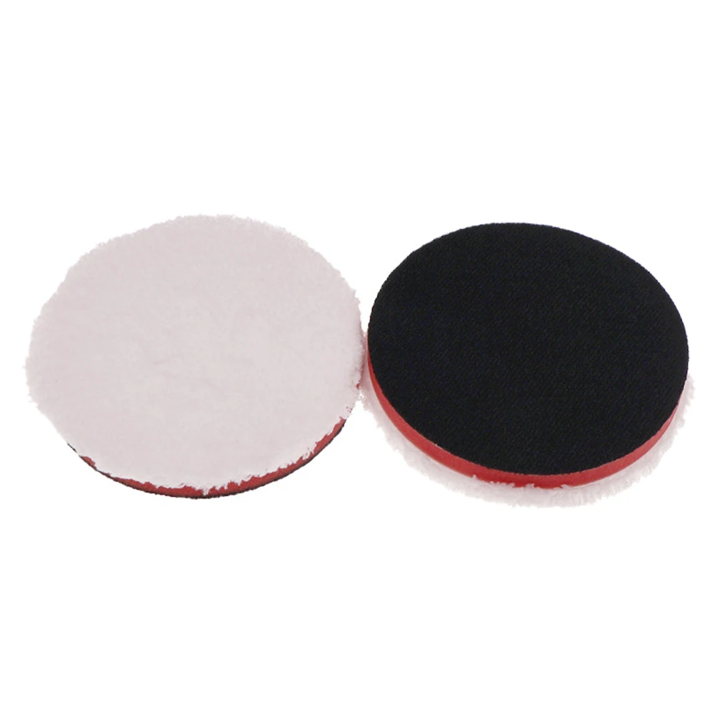 1pc 5Inch Reusable Microfiber Buffing Pads Polished Disc Ultra Soft Microfiber Cutting Pad For Cars Wax Buffer Pad Cleaning Tool