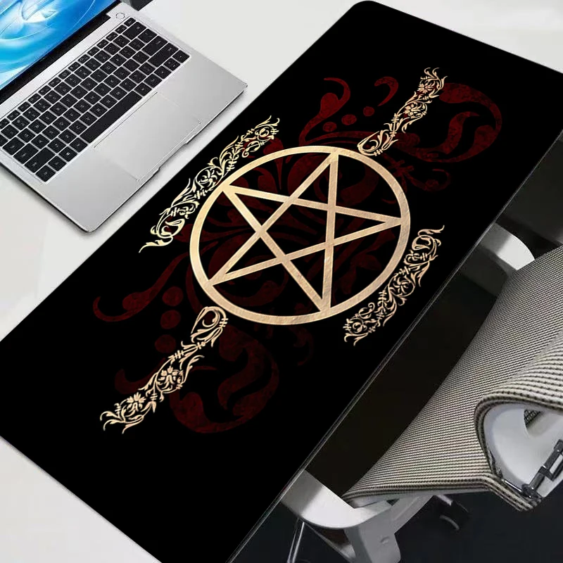 

Large Mouse pad gaming accessories Computer keyboard gamer Devil Demon Designed specifically for e-sports Gamer Cabinet Mousepad