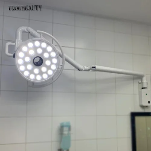 TDOUBEAUTY LED 냉광 벽 장착 치과 수술 그림자 없는 램프, 문신 애완 동물 수술 조명, 90V-230V, 72W