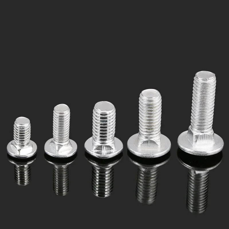 Carriage screw / bolt angle iron screw bridge screw shelf screw M6 * 12 / 16 M8 * 16 / 20 / 25 10Pcs